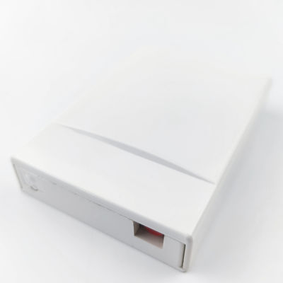 5 2 Núcleos FC UPC Panel de conexión de placa de fachada de fibra óptica de plástico para redes LAN cableadas