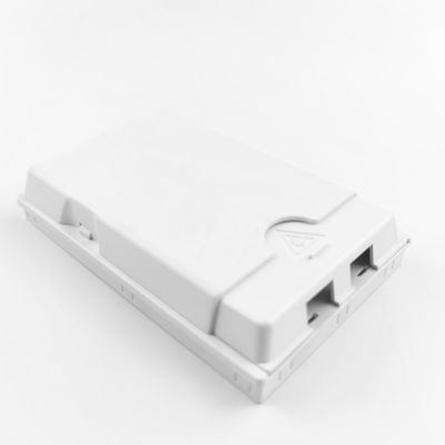 132*83*25 ABS PC 2 núcleos LC APC Fibra óptica panel de conexión para equipos ópticos