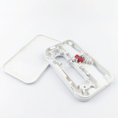 148x88x15 Fibra óptica panel de conexión de la placa frontal para la red FTTH interior Material de plástico