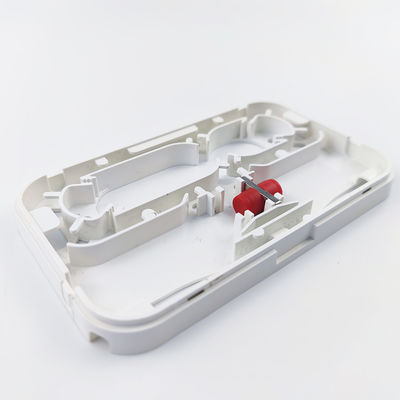 148x88x15 Fibra óptica panel de conexión de la placa frontal para la red FTTH interior Material de plástico