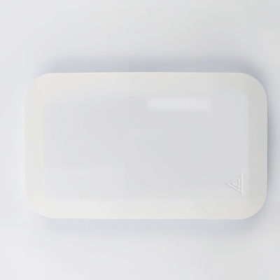 148x88x15 Fibra óptica panel de conexión de la placa frontal para la red FTTH interior Material de plástico