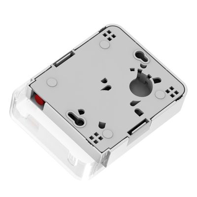 Blanco 1 núcleo FC UPC tipo placa de cara de fibra óptica 5 para interiores en la red FTTH