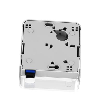 Panel de conexión de fibra óptica de 115*86*22 mm para instalación de redes FTTH compactas en interiores