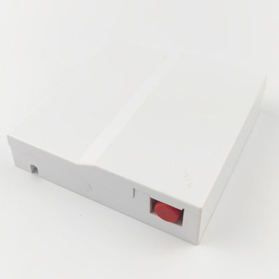 FTTH Network 1 Core FC UPC Fibra óptica de plástico Panel de toma de contacto de la placa de la cara Fácil de instalar