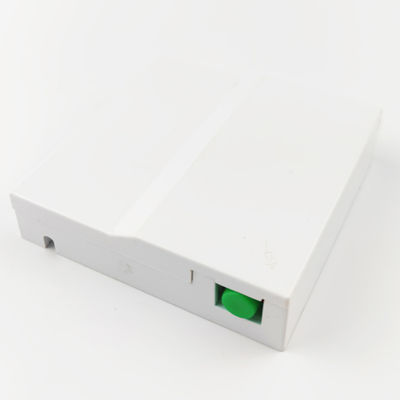 Mejor panel de conexión de fibra óptica de plástico de 1 núcleo FC APC para rendimiento de red FTTH gris