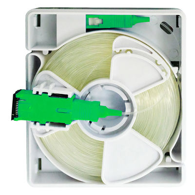 Socket terminal de acceso de 94X84X32 mm para acceso sin esfuerzo de fibra en redes FTTH FTTX