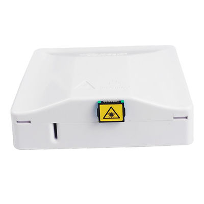 Socket terminal de acceso de 94X84X32 mm para acceso sin esfuerzo de fibra en redes FTTH FTTX