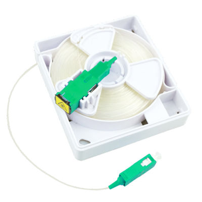 Socket terminal de acceso de 94X84X32 mm para acceso sin esfuerzo de fibra en redes FTTH FTTX