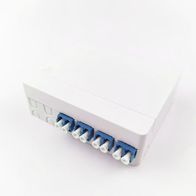 Panel de conexión para redes FTTH interiores de fibra óptica de plástico LC/UPC