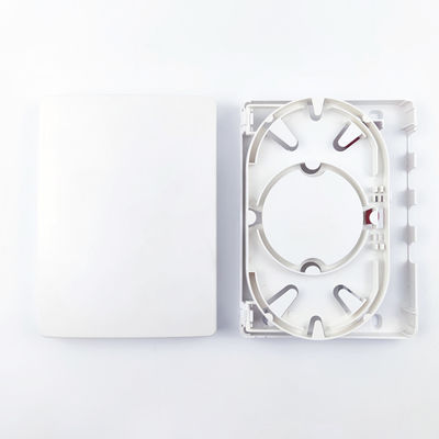 FC/UPC Panel de conexión de la placa frontal de fibra óptica de plástico utilizado para redes de interior FTTH 4 núcleos