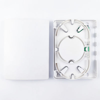5 Fibra óptica panel de conexión de la placa frontal 4 núcleos para interiores en la red FTTH hechos de PC / ABS