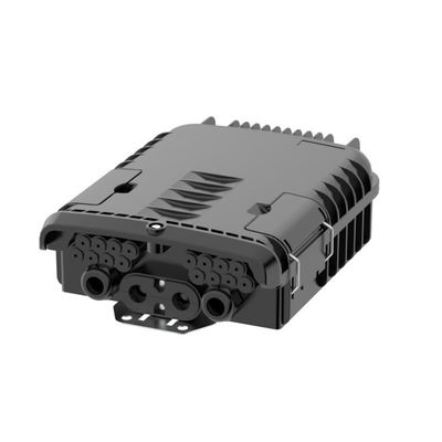 5 FTTH CATV IP65 Caja de distribución de fibra impermeable con casete de empalme integrado