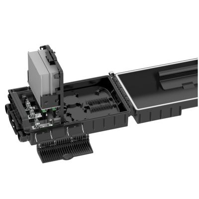 Caja de distribución de fibra óptica FTTX 36 núcleos impermeable con IP65 SC puerto de cable sin corte