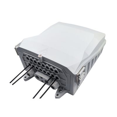 -Fabricado IP65 SC Pared/Polo montado 24 núcleos FTTH Fibra de Distribución/caja terminal con 5-