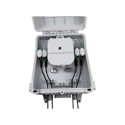 -Fabricado IP65 SC Pared/Polo montado 24 núcleos FTTH Fibra de Distribución/caja terminal con 5-
