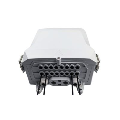 -Fabricado IP65 SC Pared/Polo montado 24 núcleos FTTH Fibra de Distribución/caja terminal con 5-