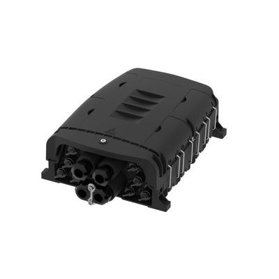 PP GF Anti UV 24 núcleos IP65 Cuadro de distribución de fibra óptica montado en la pared o en el polo con 5