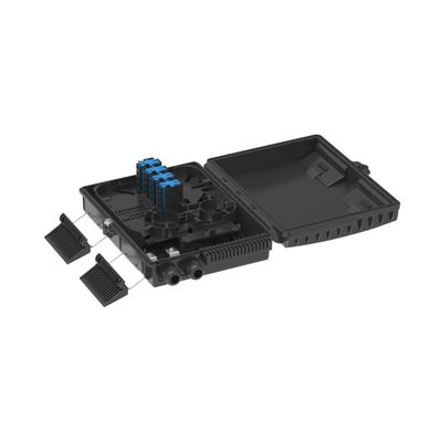FFTX 24 núcleos IP65 caja de distribución de fibra para interior / exterior montado en pared / montado en poste