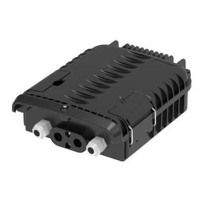 Caja terminal de fibra óptica de red FTTH con 24 núcleos Caja de distribución de fibra de alta densidad