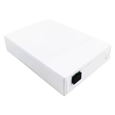 Tiempo 5 años 2-Cores SC APC Fibra óptica de plástico panel de conexión para la red FTTH