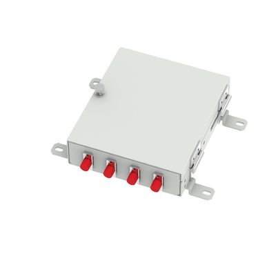 Caja de terminales de fibra óptica para redes y servicios FTTH Red ODN 4 núcleos Tipo FC UPC