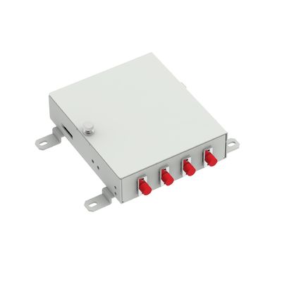 Caja de terminales de fibra óptica para redes y servicios FTTH Red ODN 4 núcleos Tipo FC UPC