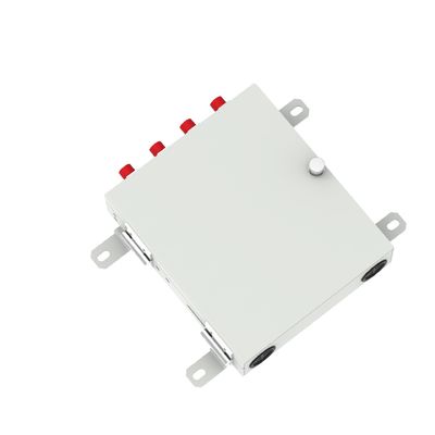 Caja de terminales de fibra óptica para redes y servicios FTTH Red ODN 4 núcleos Tipo FC UPC