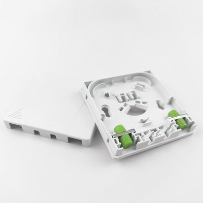 2 núcleos FC APC Panel de conexión de la placa frontal de fibra óptica de plástico para la red FTTH ODN de densidad