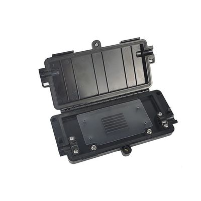 Caja de empalme de fibra óptica a prueba de agua de material FTTH PC ABS integrada con cassette de empalme