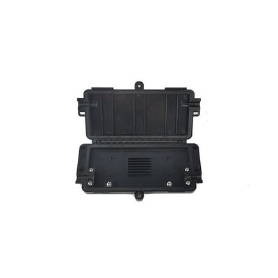 Caja de empalme de fibra óptica a prueba de agua de material FTTH PC ABS integrada con cassette de empalme